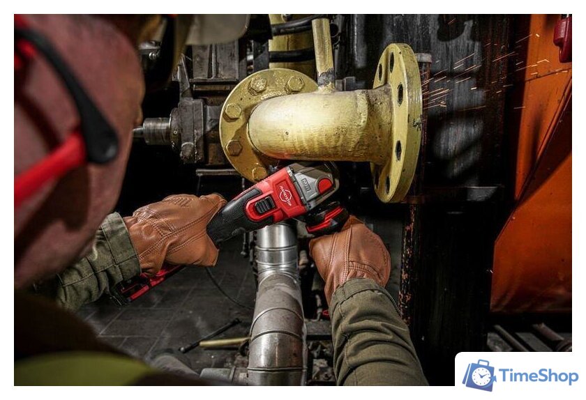 Угловая шлифмашина Milwaukee M18 FSAGV125XB-0X Fuel 4933478436 (без АКБ) - Изображение №7 — Интернет-магазин Time-Shop