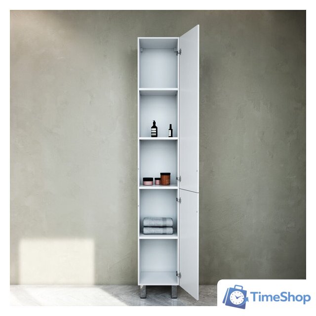  AM.PM Шкаф-пенал для ванной Gem M90CSR0306WG - Изображение №2 — Интернет-магазин Time-Shop