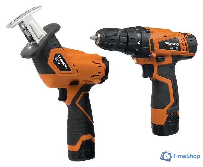  Daewoo Power DGA 1220Li SET (шуруповерт, сабельная пила, 2 АКБ, сумка) - Изображение №1 — Интернет-магазин Time-Shop