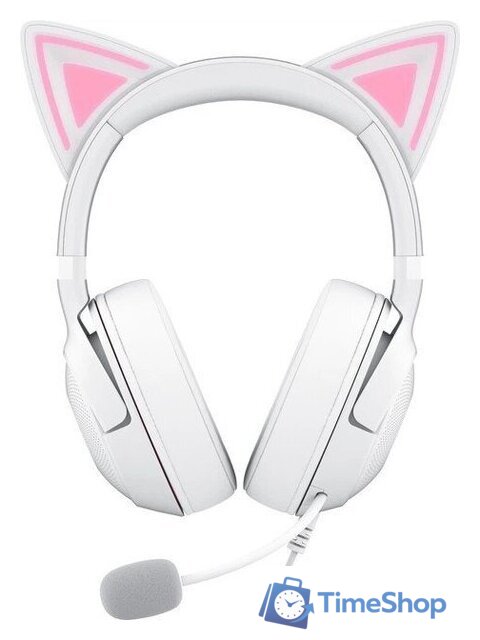Наушники Razer Kraken Kitty V2 (белый) - Изображение №2 — Интернет-магазин Time-Shop