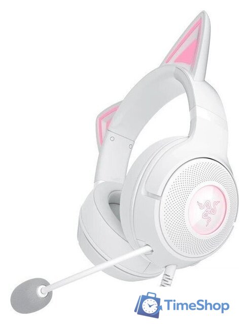 Наушники Razer Kraken Kitty V2 (белый) - Изображение №1 — Интернет-магазин Time-Shop