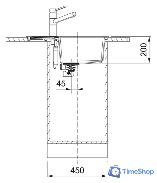 Кухонная мойка Franke Sirius 2.0 S2D 611-62 (500) Tectonite 143.0628.363 (белый) - Изображение №3 — Интернет-магазин Time-Shop