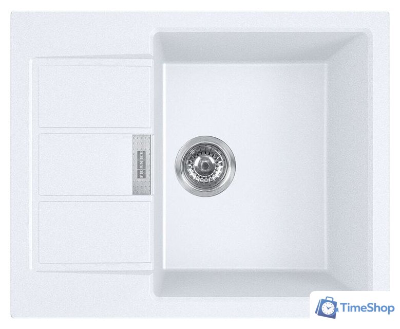 Кухонная мойка Franke Sirius 2.0 S2D 611-62 (500) Tectonite 143.0628.363 (белый) - Изображение №1 — Интернет-магазин Time-Shop