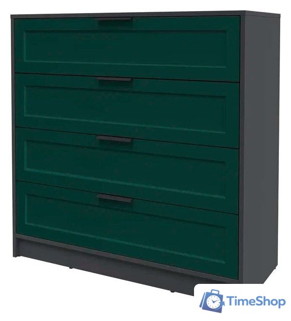 Комод Интерлиния Концепт Тренд КТ-К100 (антрацит/изумруд) - Изображение №1 — Интернет-магазин Time-Shop