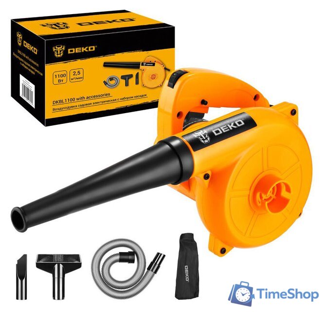 Ручная воздуходувка Deko DKBL1100 063-4520 - Изображение №1 — Интернет-магазин Time-Shop
