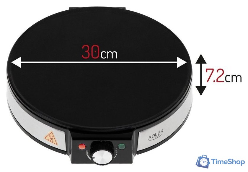 Блинница Adler AD 3058 - Изображение №8 — Интернет-магазин Time-Shop