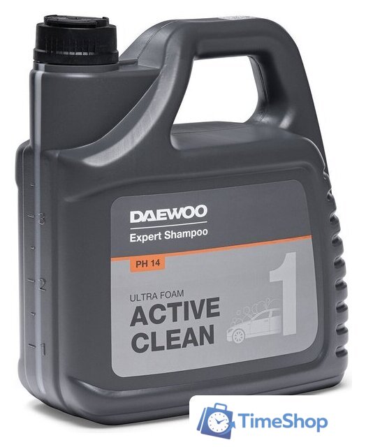  Daewoo Power Автошампунь для бесконтактной мойки Active Clean Daws 140 4л - Изображение №3 — Интернет-магазин Time-Shop