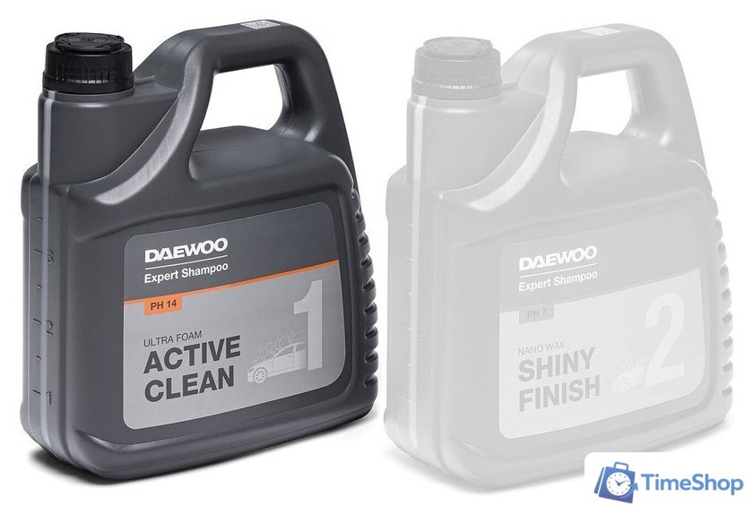  Daewoo Power Автошампунь для бесконтактной мойки Active Clean Daws 140 4л - Изображение №4 — Интернет-магазин Time-Shop