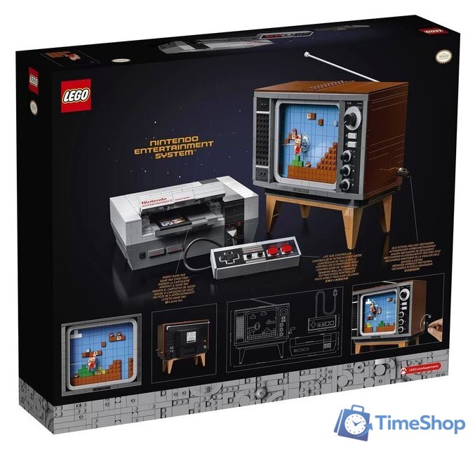 Конструктор LEGO Creator Expert Super Mario 71374 Nintendo Entertainment System - Изображение №2 — Интернет-магазин Time-Shop