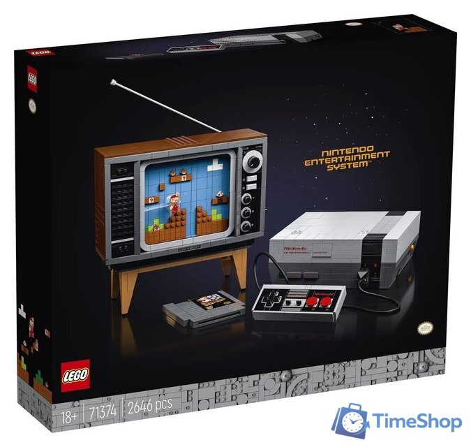 Конструктор LEGO Creator Expert Super Mario 71374 Nintendo Entertainment System - Изображение №1 — Интернет-магазин Time-Shop