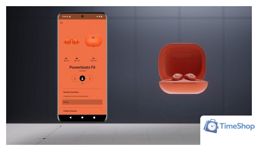 Наушники Beats Powerbeats Fit (оранжевый) - Изображение №12 — Интернет-магазин Time-Shop