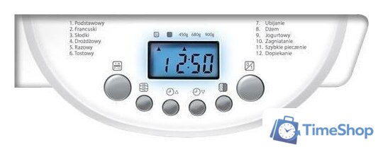 Хлебопечка MPM MUC-01 - Изображение №2 — Интернет-магазин Time-Shop