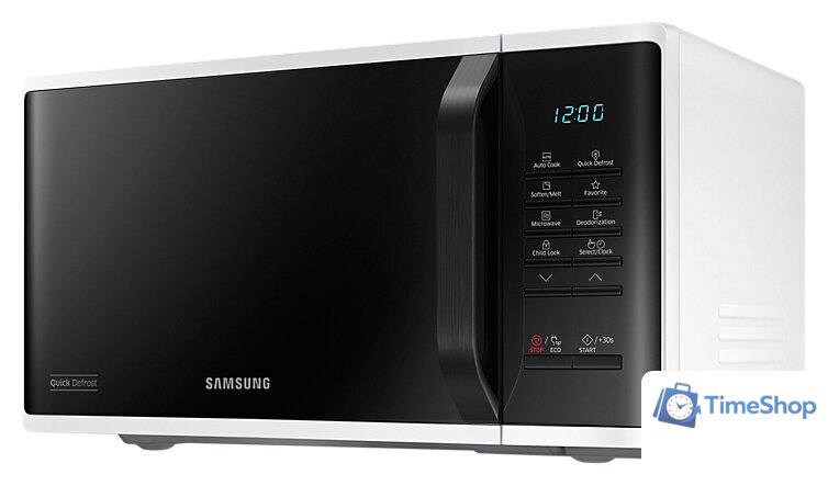 Микроволновая печь Samsung MS23K3513AW/BW - Изображение №3 — Интернет-магазин Time-Shop