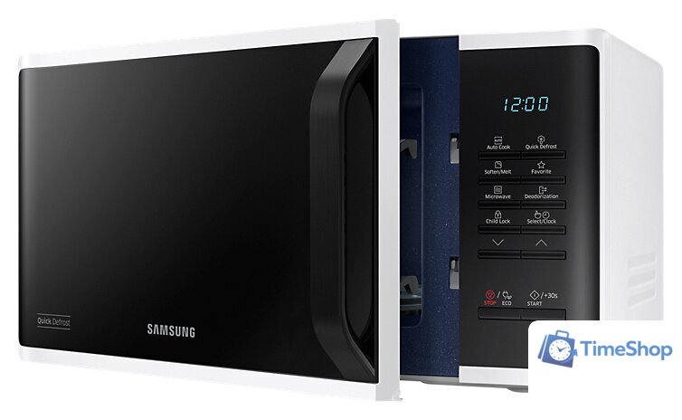 Микроволновая печь Samsung MS23K3513AW/BW - Изображение №8 — Интернет-магазин Time-Shop