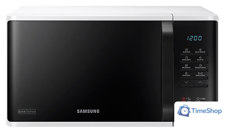 Микроволновая печь Samsung MS23K3513AW/BW - Изображение №1 — Интернет-магазин Time-Shop