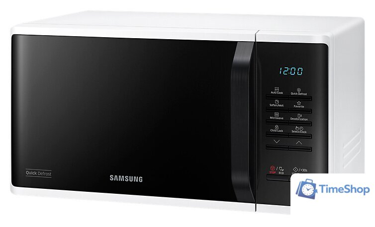 Микроволновая печь Samsung MS23K3513AW/BW - Изображение №6 — Интернет-магазин Time-Shop