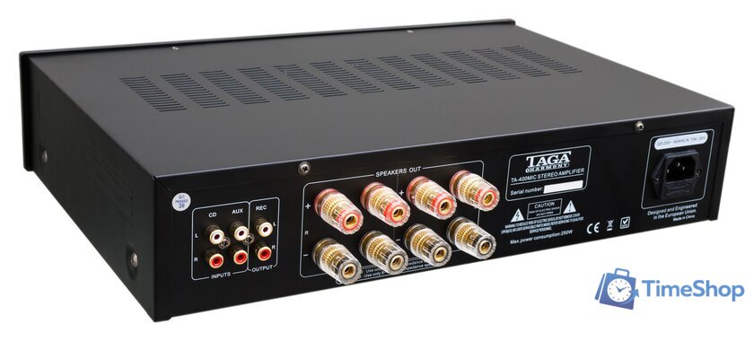 Интегральный усилитель Taga Harmony TA-400MIC - Изображение №4 — Интернет-магазин Time-Shop
