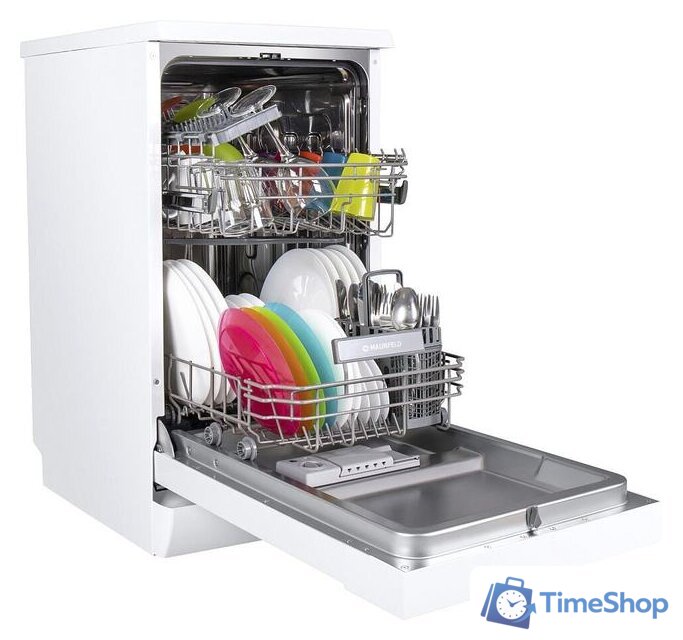 Отдельностоящая посудомоечная машина MAUNFELD MWF08S - Изображение №9 — Интернет-магазин Time-Shop