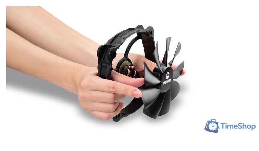 Кулер для процессора Enermax ETS-T50 AXE Silent Edition ETS-T50A-FSS - Изображение №8 — Интернет-магазин Time-Shop