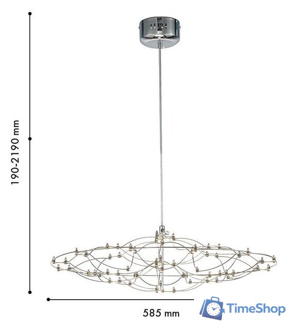 Подвесная люстра Favourite 4305-6P - Изображение №8 — Интернет-магазин Time-Shop