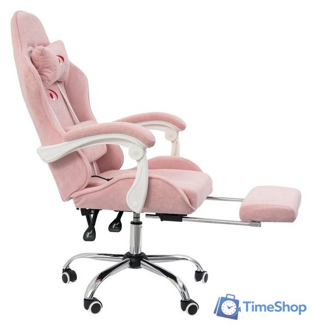 Игровое (геймерское) кресло Calviano Avanti Ultimato (pink fabric) - Изображение №2 — Интернет-магазин Time-Shop