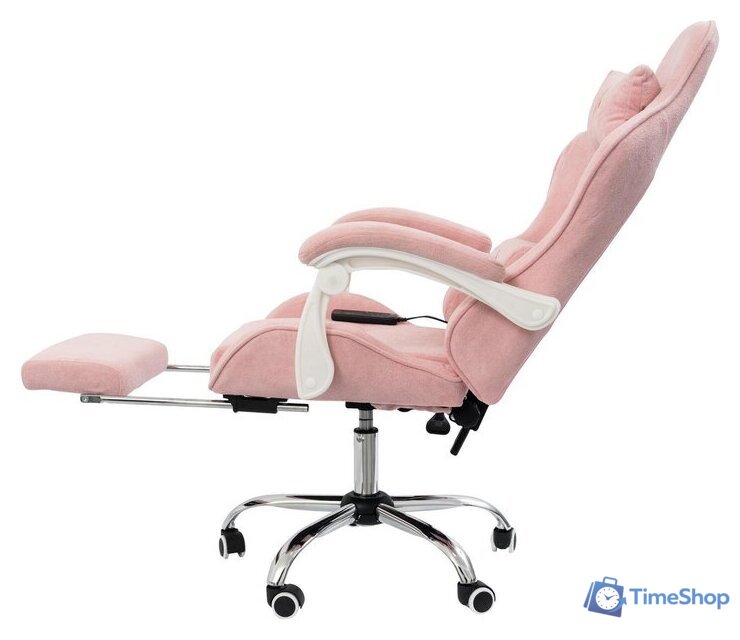 Игровое (геймерское) кресло Calviano Avanti Ultimato (pink fabric) - Изображение №5 — Интернет-магазин Time-Shop