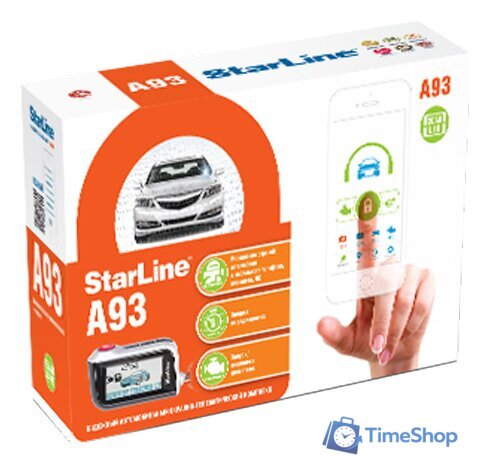 Автосигнализация StarLine A93 2CAN+2LIN - Изображение №1 — Интернет-магазин Time-Shop