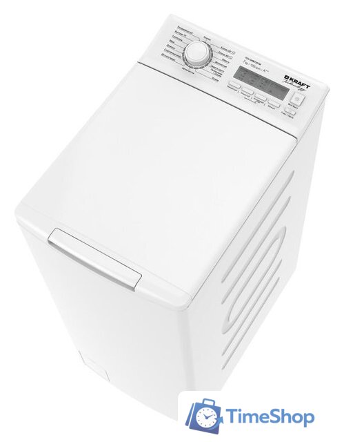 Стиральная машина с вертикальной загрузкой Kraft TCH-UME7201W - Изображение №1 — Интернет-магазин Time-Shop