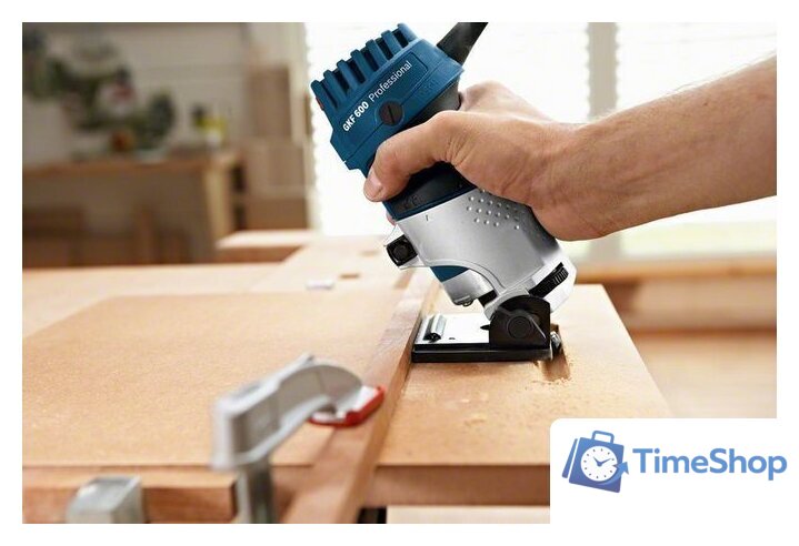 Кромочно-петельный фрезер Bosch GKF 600 Professional (060160A100) - Изображение №4 — Интернет-магазин Time-Shop