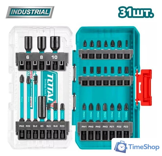Набор бит Total TACSDL11306 - Изображение №1 — Интернет-магазин Time-Shop