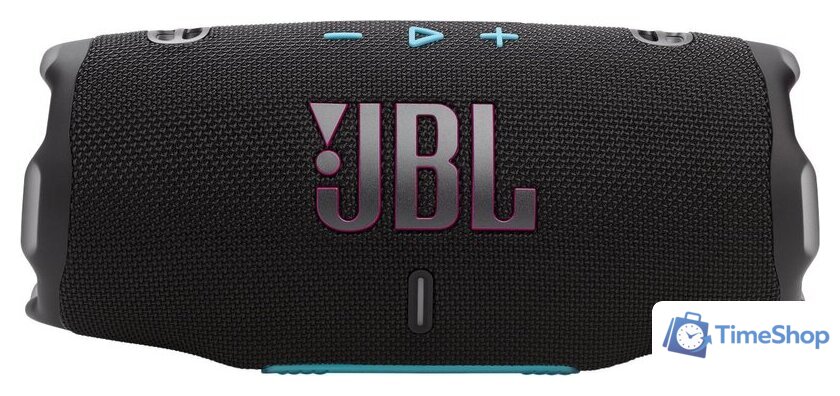 Беспроводная колонка JBL Charge 6 (черный/оранжевый) - Изображение №1 — Интернет-магазин Time-Shop