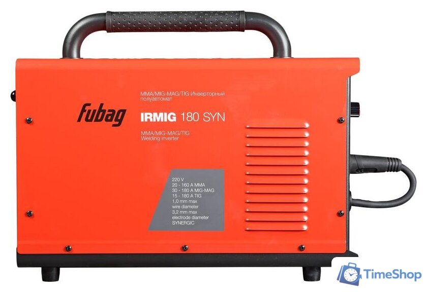 Сварочный инвертор Fubag IRMIG 180 SYN 31446.1 - Изображение №4 — Интернет-магазин Time-Shop