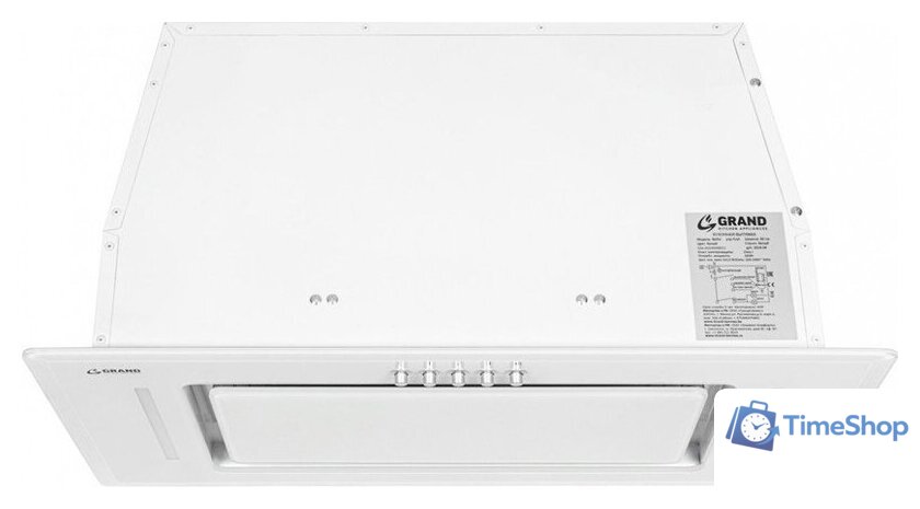 Кухонная вытяжка Grand Belfor Push 60 (белый) - Изображение №2 — Интернет-магазин Time-Shop