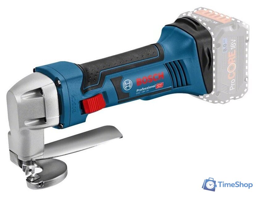 Листовые электрические ножницы Bosch GSC 18V-16 E Professional 0601926300 (без АКБ) - Изображение №1 — Интернет-магазин Time-Shop