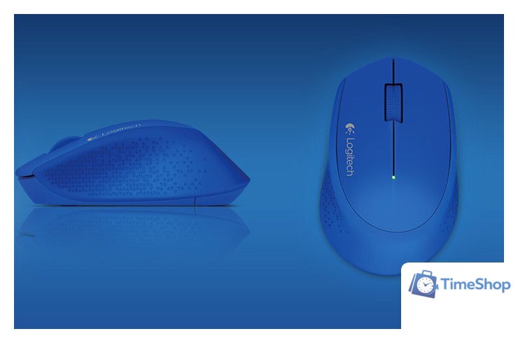 Мышь Logitech Wireless Mouse M280 Blue (910-004294) - Изображение №6 — Интернет-магазин Time-Shop