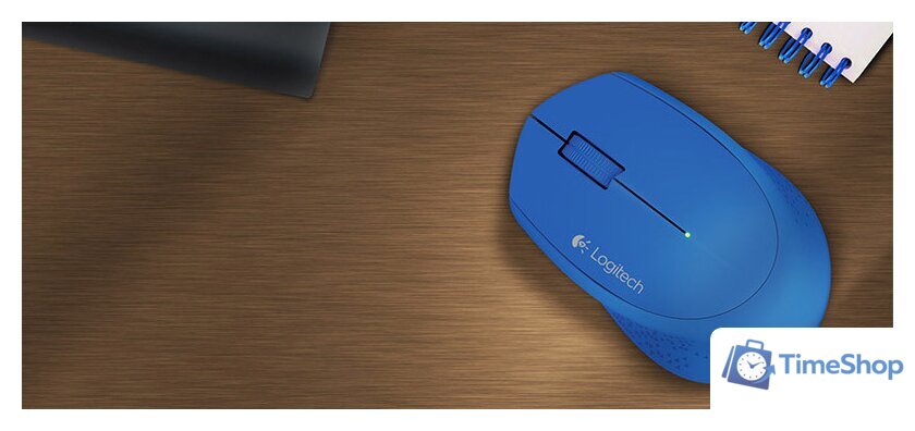 Мышь Logitech Wireless Mouse M280 Blue (910-004294) - Изображение №7 — Интернет-магазин Time-Shop