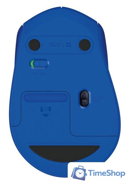 Мышь Logitech Wireless Mouse M280 Blue (910-004294) - Изображение №3 — Интернет-магазин Time-Shop