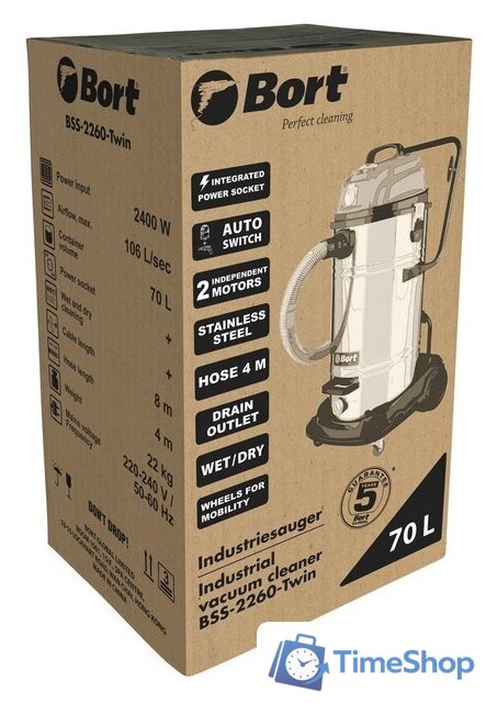 Пылесос Bort BSS-2260-Twin - Изображение №14 — Интернет-магазин Time-Shop