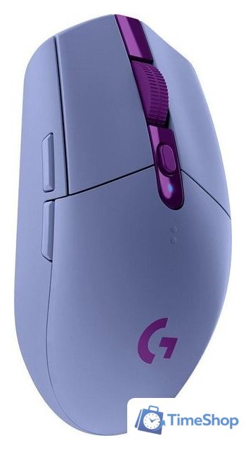 Игровая мышь Logitech G305 Lightspeed (сиреневый) - Изображение №2 — Интернет-магазин Time-Shop