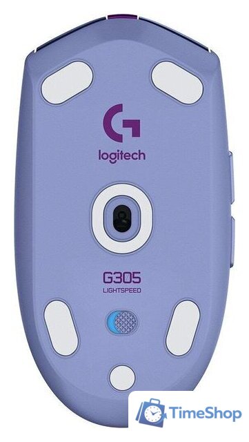 Игровая мышь Logitech G305 Lightspeed (сиреневый) - Изображение №5 — Интернет-магазин Time-Shop