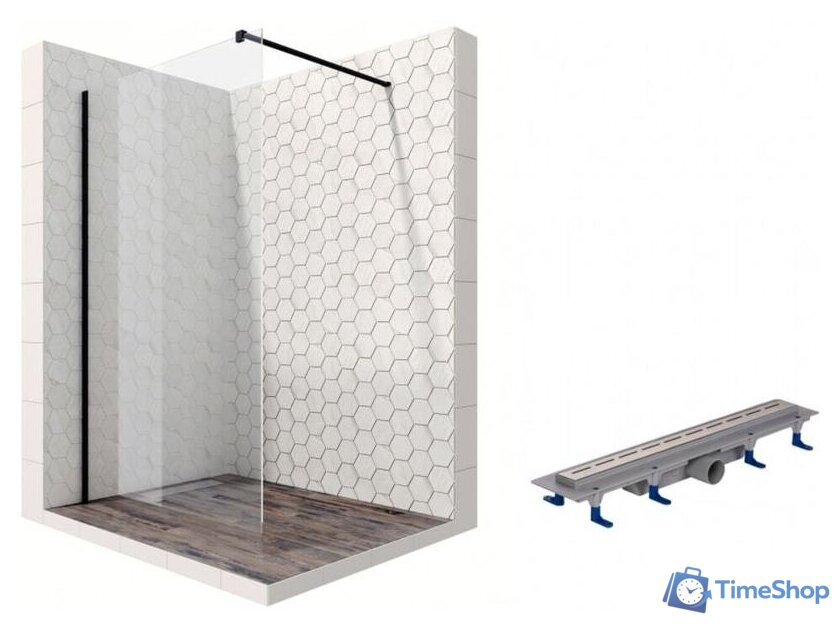 Душевая стенка Ambassador Set 15031109-ST8 - Изображение №1 — Интернет-магазин Time-Shop