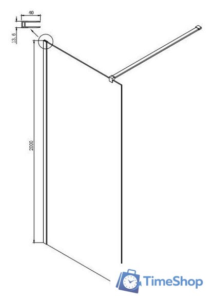 Душевая стенка Ambassador Set 15031109-ST8 - Изображение №8 — Интернет-магазин Time-Shop