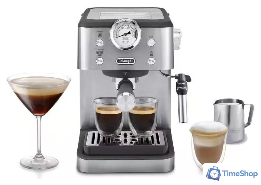 Рожковая кофеварка DeLonghi Classic EM450.M - Изображение №1 — Интернет-магазин Time-Shop