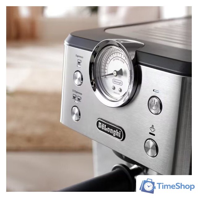 Рожковая кофеварка DeLonghi Classic EM450.M - Изображение №6 — Интернет-магазин Time-Shop