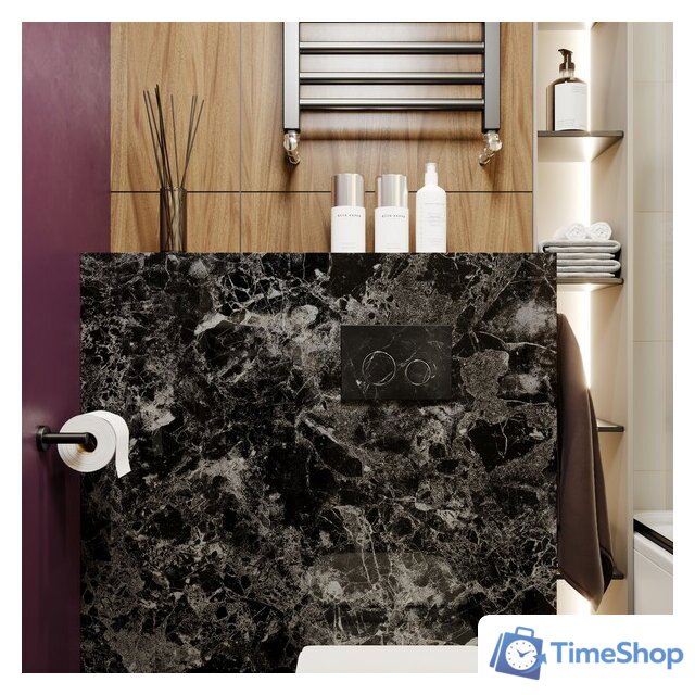 Инсталляция для унитаза Lavinia Boho Relfix 5 в 1 77010056 (greek black искусствен. камень) - Изображение №4 — Интернет-магазин Time-Shop