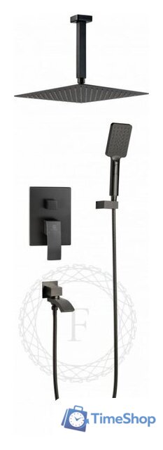 Душевая система  Filarete Waterfall FL1012 (графит) - Изображение №1 — Интернет-магазин Time-Shop