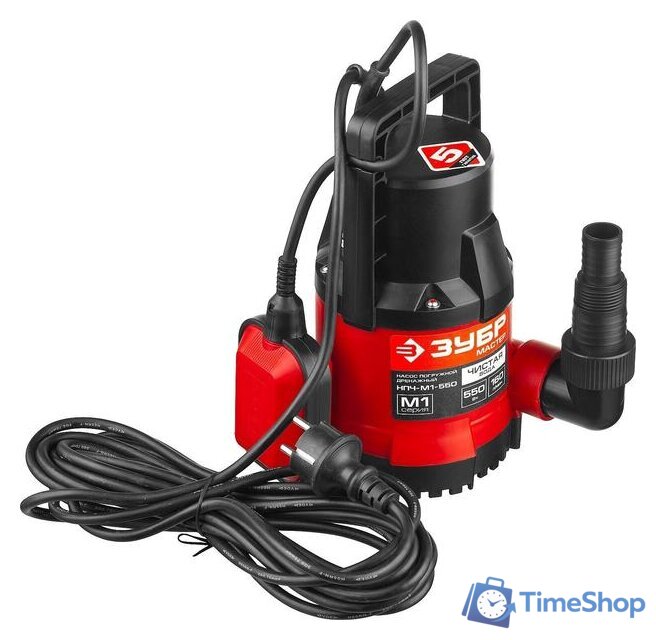 Дренажный насос Зубр Мастер НПЧ-М1-550 - Изображение №5 — Интернет-магазин Time-Shop