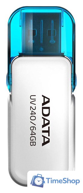 USB Flash ADATA UV240 64GB AUV240-64G-RWH - Изображение №1 — Интернет-магазин Time-Shop