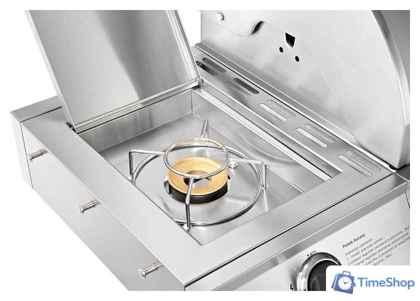 Газовый гриль для дачи Koler Relish v4 (серебристый) - Изображение №10 — Интернет-магазин Time-Shop