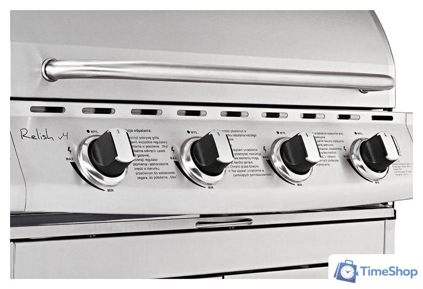 Газовый гриль для дачи Koler Relish v4 (серебристый) - Изображение №7 — Интернет-магазин Time-Shop